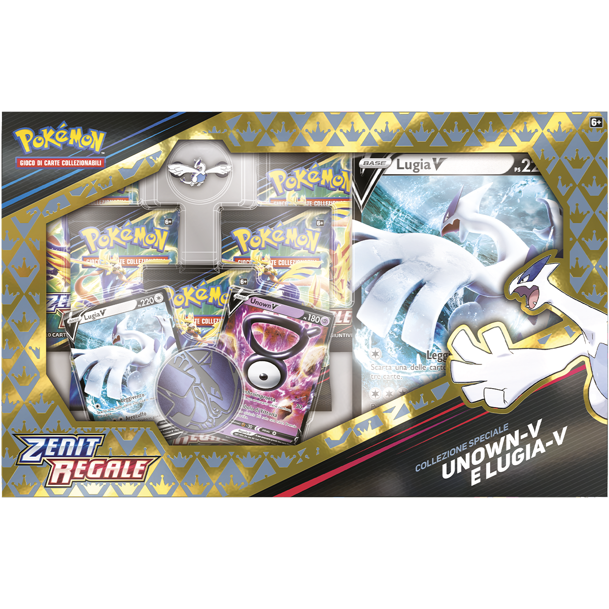 Pokemon Collezione Speciale Unown-V E Lugia-V Zenit Regale - Pokémon