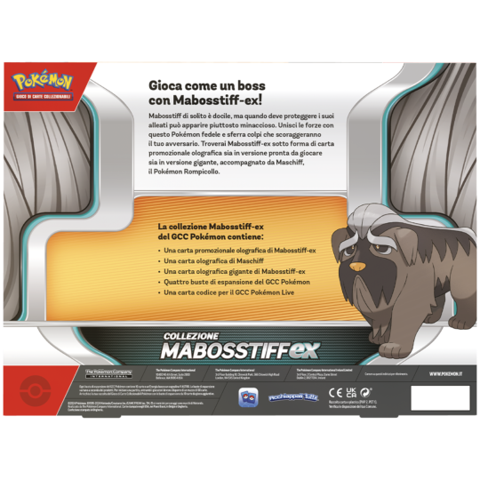 Pokémon Collezione Mabosstiff-EX - Pokémon