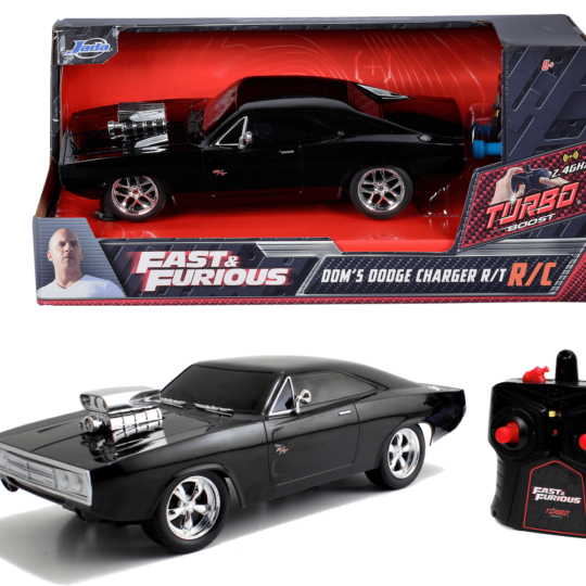 Rc Dodge Charger Del 1970, in Scala 1:24 - Fast&Furious - Jada