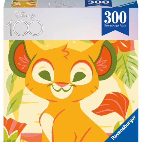 Puzzle Disney Il Re Leone - 300 Pezzi, Limited Edition Disney 100 - Ravensburger - Ravensburger