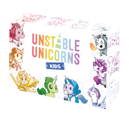 Asmodee - Unstable Unicorns Kids - Asmodee