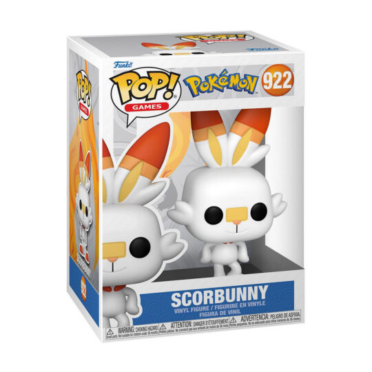 Funko POP! Scorbunny - Pokémon #922 - Funko, Pokémon