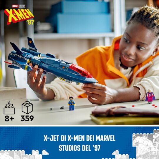 Lego Marvel 76281 X-Jet Di X-Men - LEGO