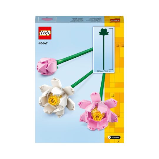 LEGO Creator 40647 Fiori di Loto, Botanical Collection - LEGO