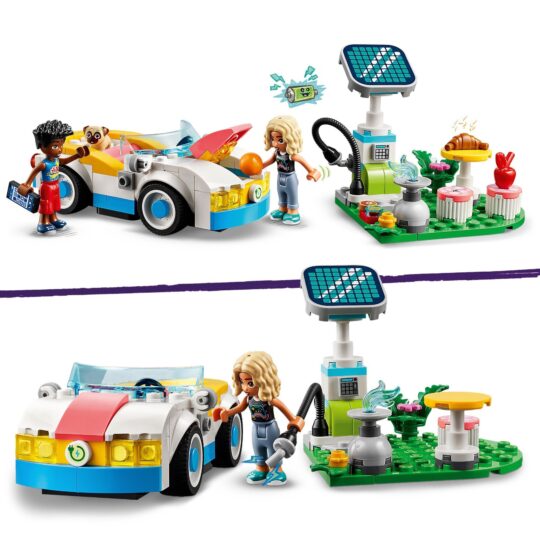 Lego Friends 42609 Auto Elettrica E Caricabatterie - LEGO