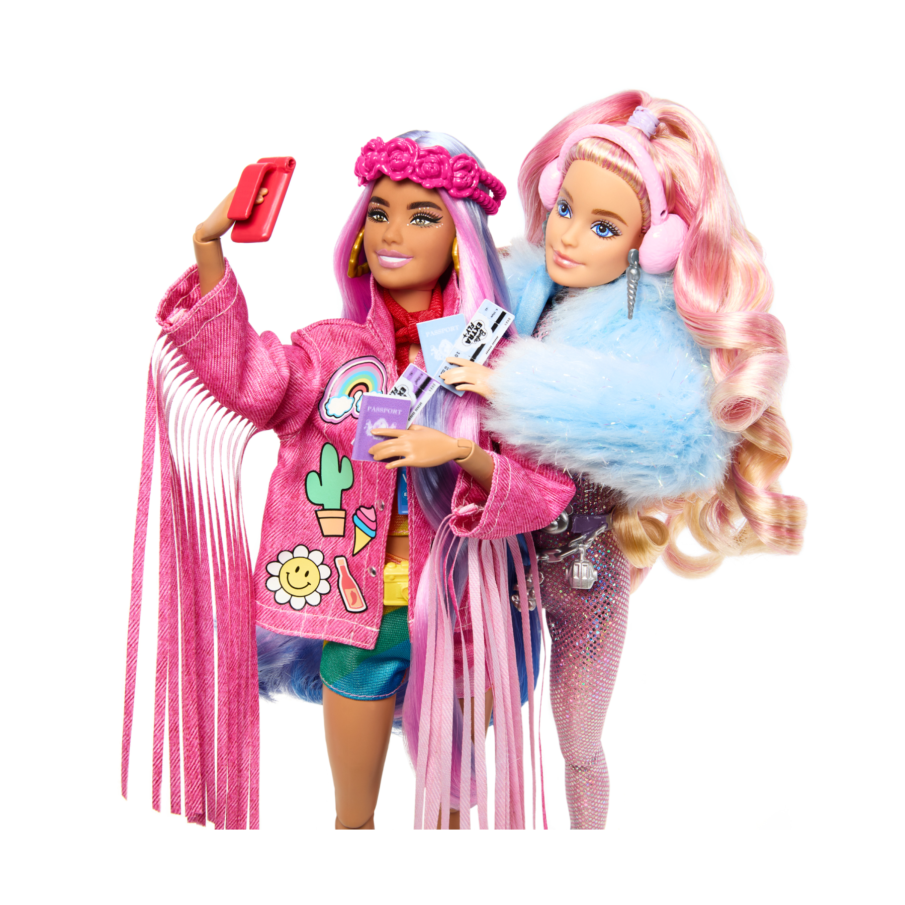 Barbie - Barbie Extra Fly, Bambola Viaggiatrice Con Look A Tema Deserto, da Collezione - Barbie