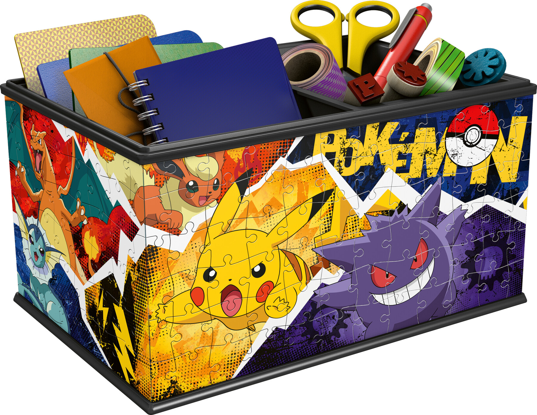 3D Puzzle Storage Box Pokémon - 216 Pezzi Ravensburger - Ravensburger