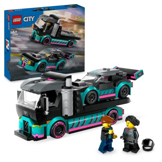 Lego City 60406 Auto Da Corsa E Trasportatore - LEGO