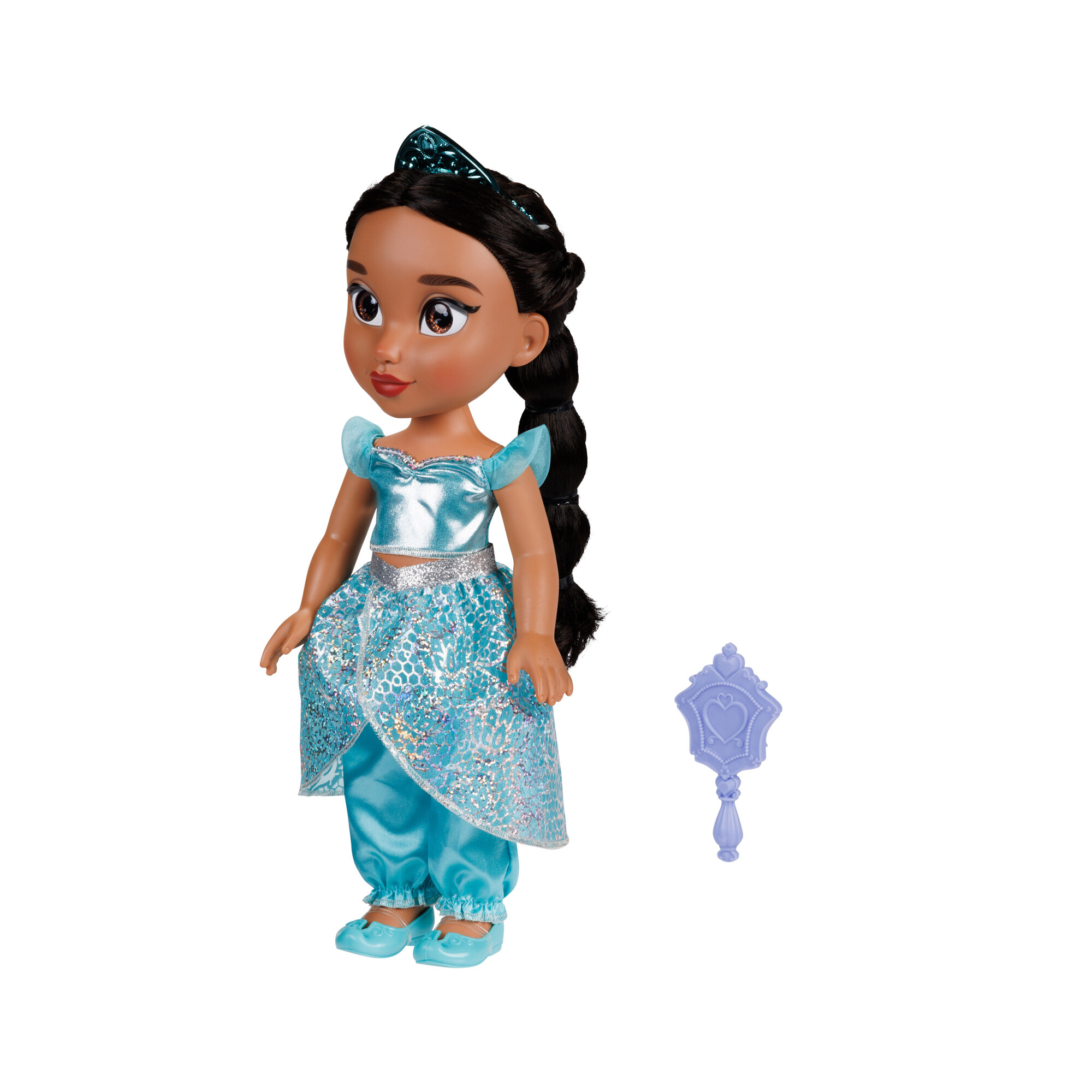 Disney Princess Bambola Da 38 Cm Di Jasmine Con Occhi Scintillanti! - Disney