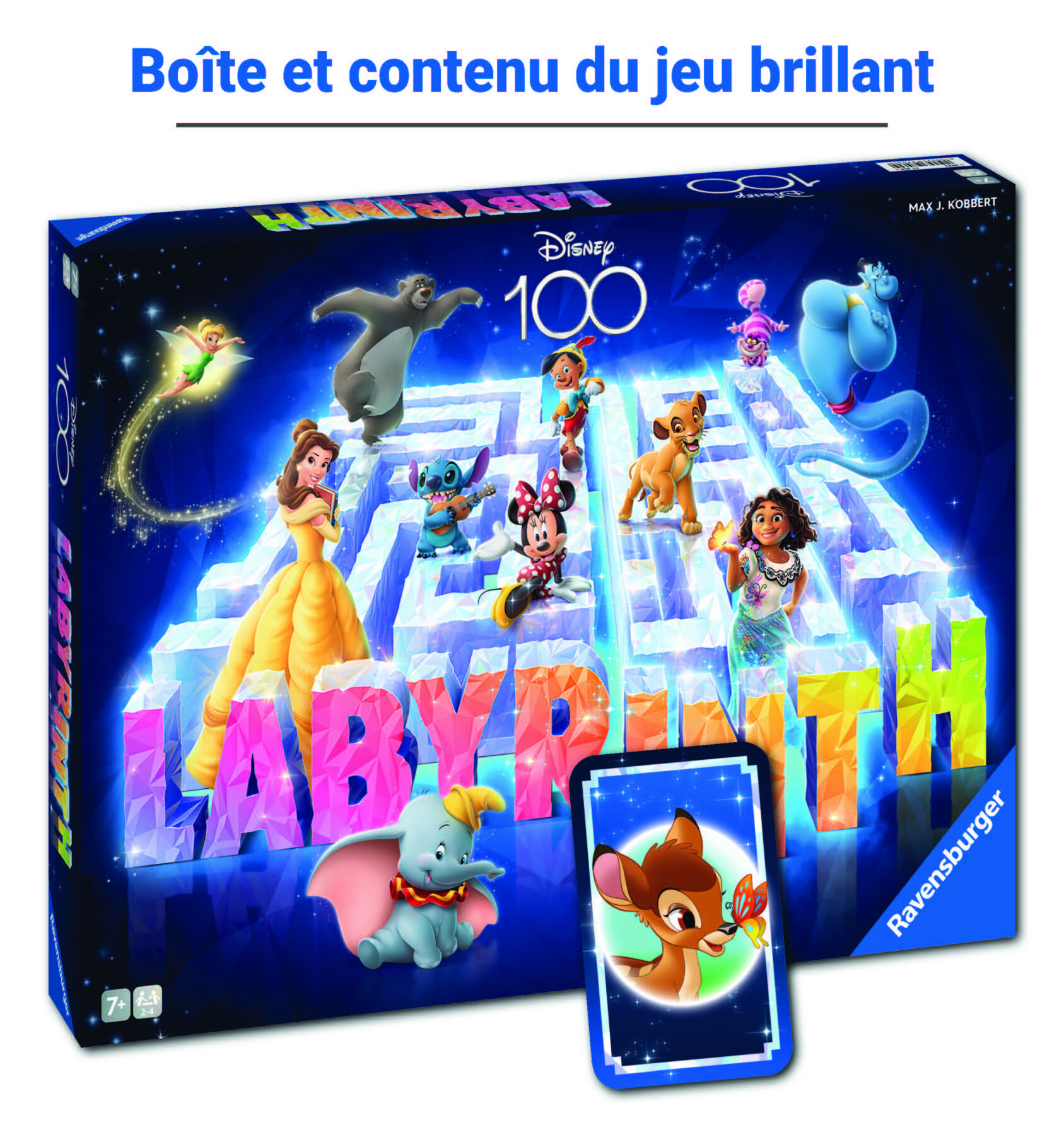 Labirinto Magico Disney 100Th Anniversary Labyrinth, Limited Edition Disney 100 - Ravensburger - Ravensburger