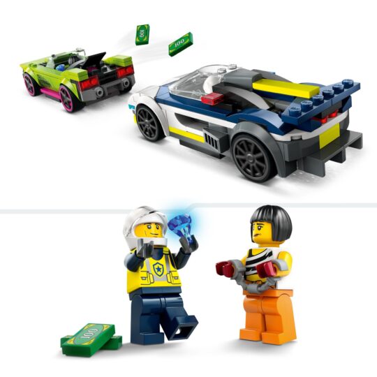 Lego City 60415 Inseguimento Della Macchina Da Corsa - LEGO