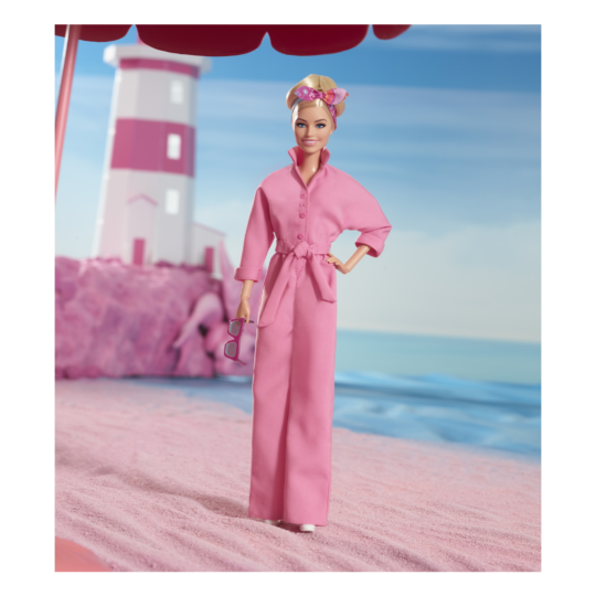 Margot Robbie Con Tuta Pink Power, Bambola Del Film Barbie Da Collezione - Barbie