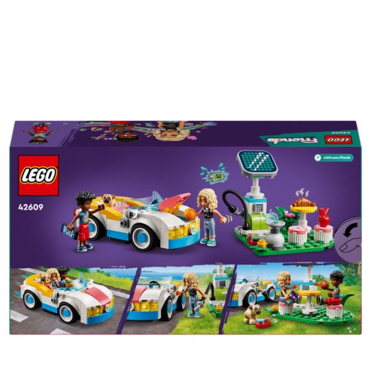 Lego Friends 42609 Auto Elettrica E Caricabatterie - LEGO