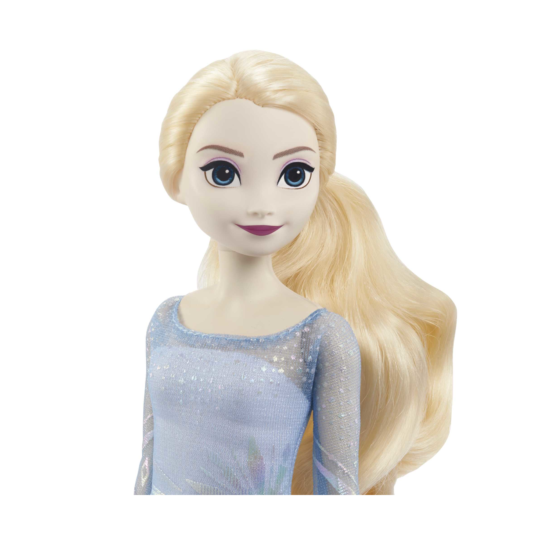 Elsa E Nook, Set Con Bambola Con Abito Azzurro e Cavallo acquatico - Disney Frozen - Disney