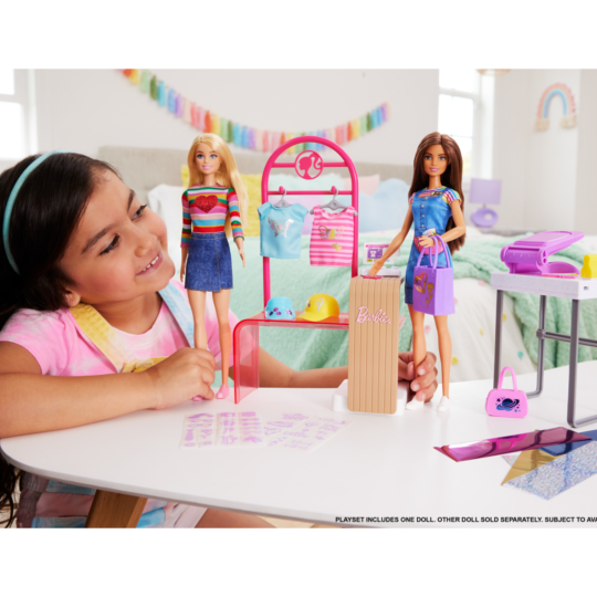Barbie - Playset Con Bambola e Accessori Alla Moda Inclusi - Barbie