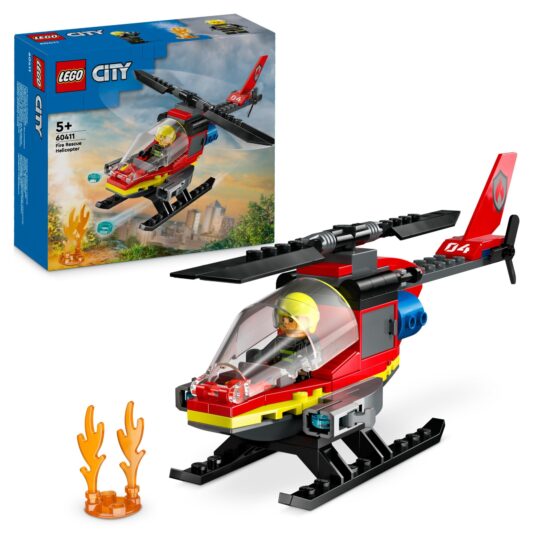 Lego City 60411 Elicottero Dei Pompieri - LEGO