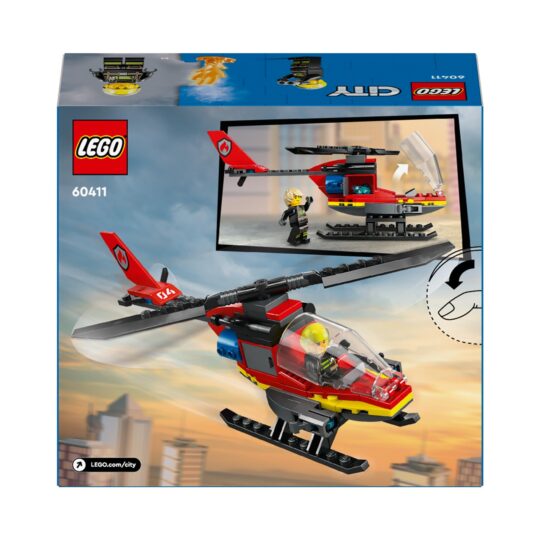 Lego City 60411 Elicottero Dei Pompieri - LEGO