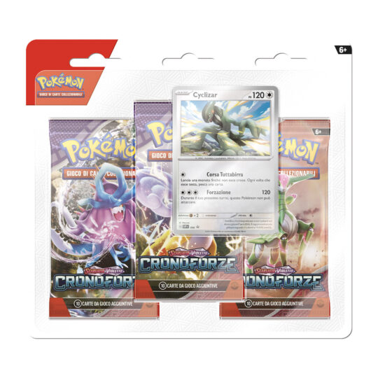 Blister 3 Pack Cronoforze, Pokémon Scarlatto e Violetto - Pokémon