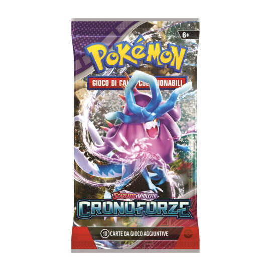 Busta 10 Carte Cronoforze, Pokémon Scarlatto e Violetto - Pokémon