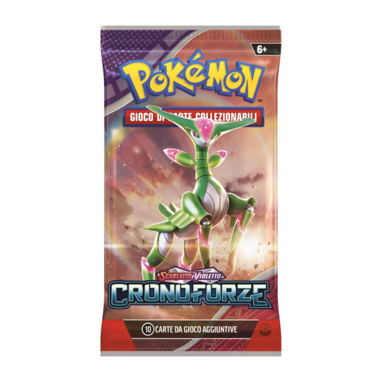 Busta 10 Carte Cronoforze, Pokémon Scarlatto e Violetto - Pokémon