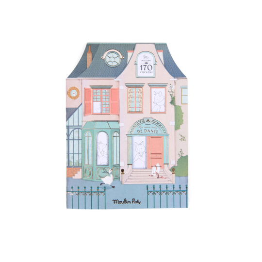 Libro da colorare + 170 adesivi - La Petite Ecole de Danse - Moulin Roty - Moulin Roty
