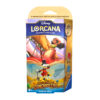 Starter Deck Rubino &amp; Zaffiro, Disney Lorcana TCG: Nelle Terre d'Inchiostro - Giochi Disney, Ravensburger, Lorcana