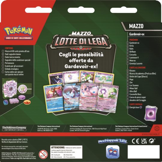 Pokémon Mazzo Lotte Lega Gardevoir Ex - Pokémon