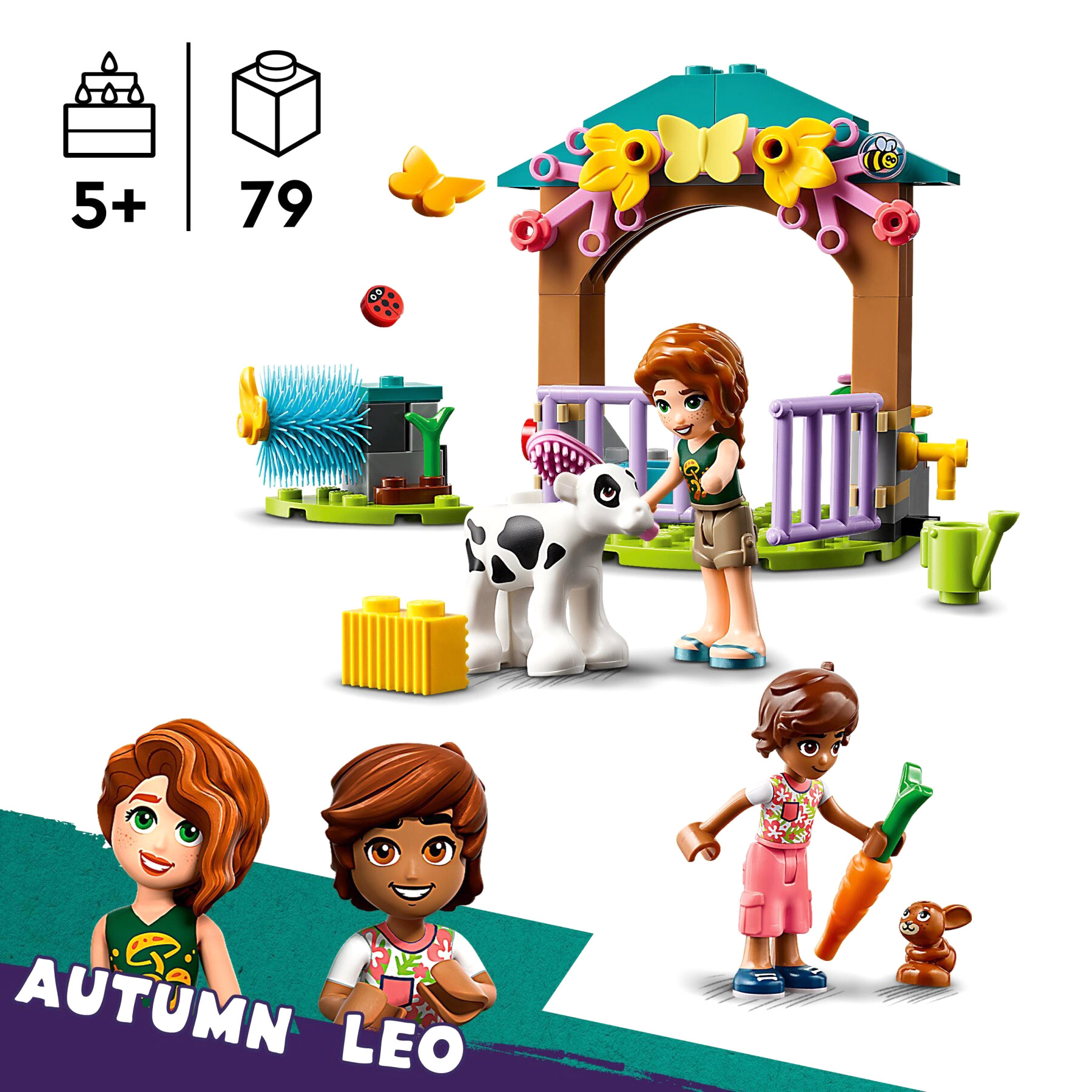 Lego Friends 42607 Stalla Del Vitellino Di Autumn - LEGO