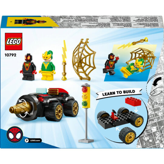Lego Spidey E I Suoi Fantastici Amici 10792 Veicolo Trivella Di Spider-Man - LEGO