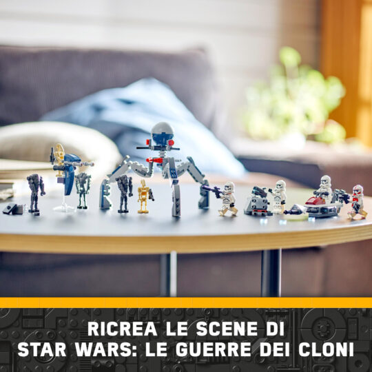 Lego Star Wars 75372 Battle Pack Clone Trooper E Battle Droid - LEGO