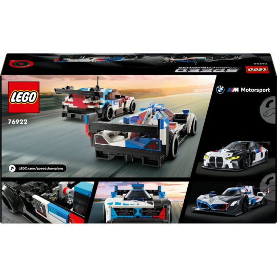 Lego Speed Champions 76922 Auto Da Corsa Bmw M4 Gt3 E Bmw M Hybrid V8 - LEGO