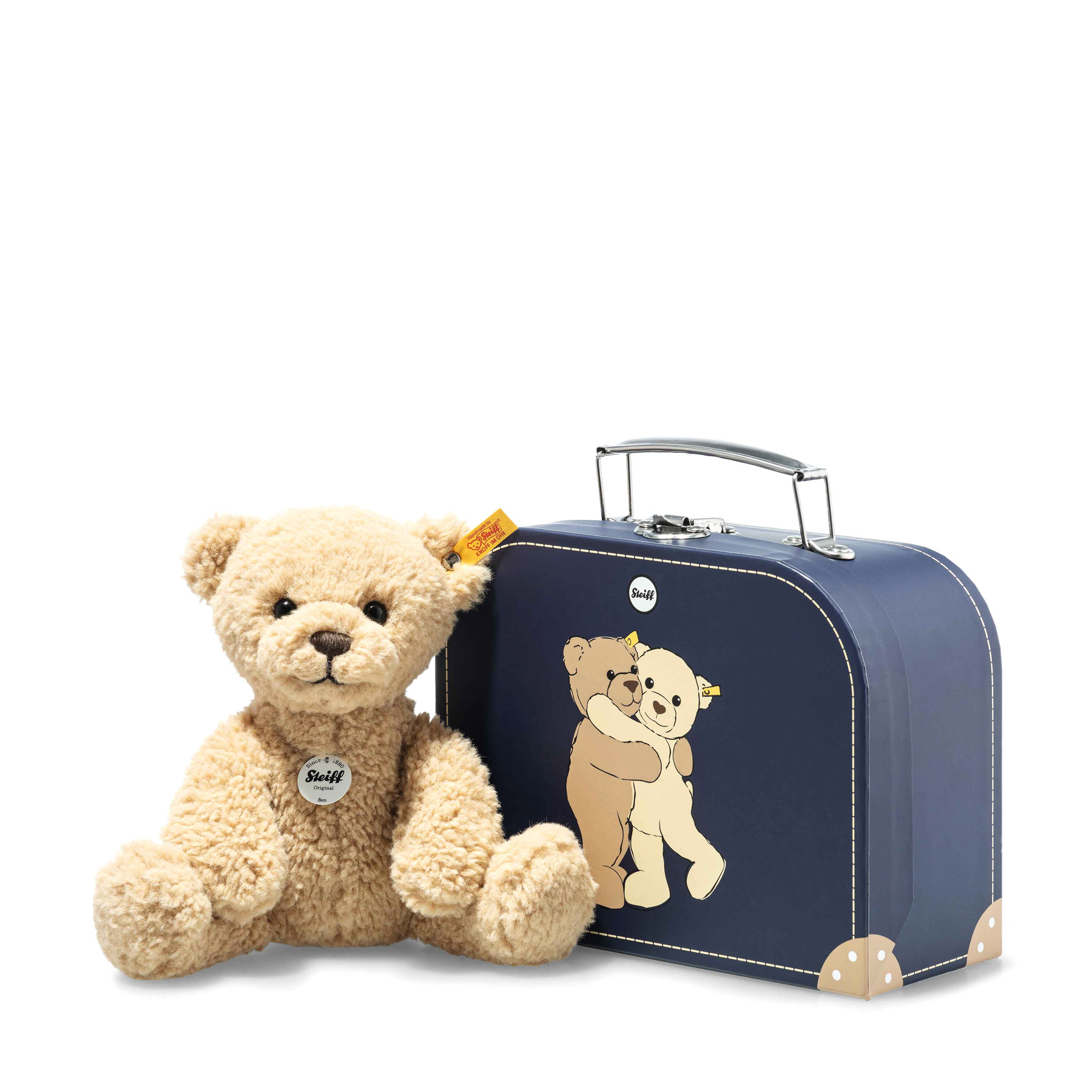 Peluche Orsetto Ben Teddy in valigia 21 cm - Steiff