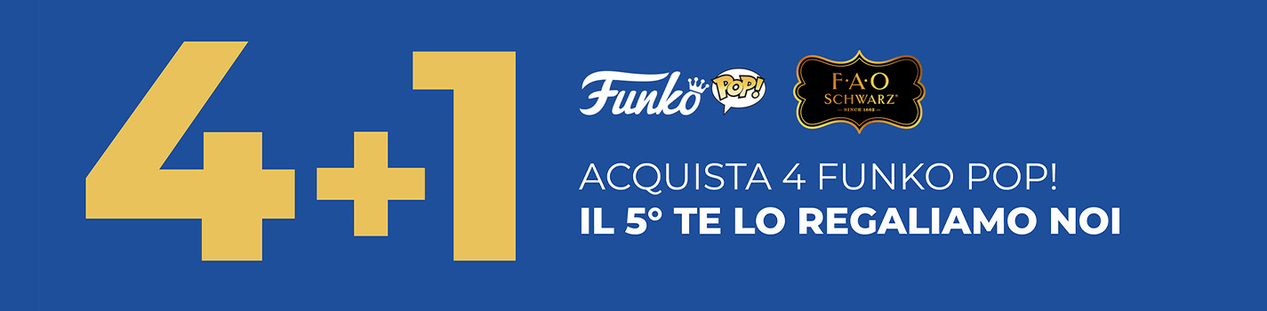 Acquista 4 Funko POP! il quinto te lo regaliamo noi!
