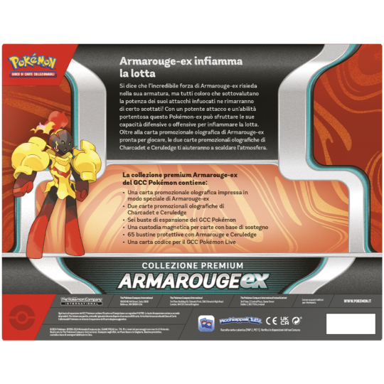 Pokémon Collezione Premium Armarouge-Ex - Pokémon