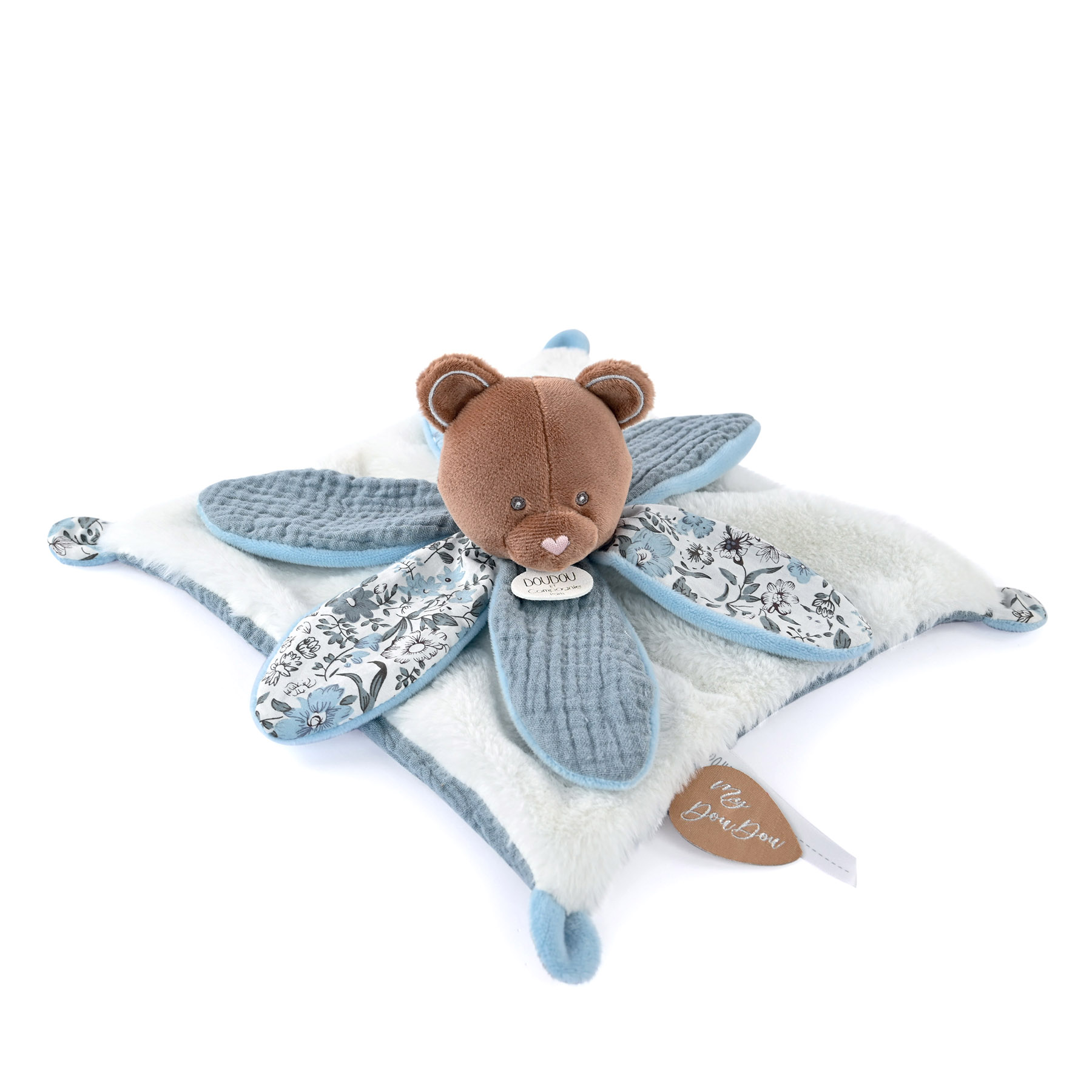 BOH'AIME - OURS Doudou petalo - Doudou et Compagnie