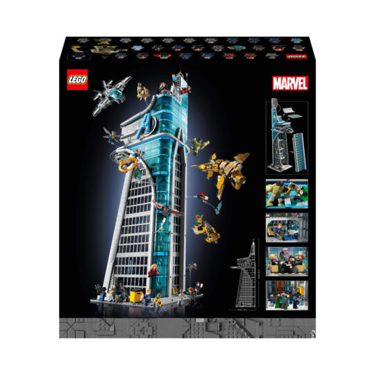 Lego Marvel 76269 Torre Degli Avengers, Modellino Di Aereo E 31 Minifigure - LEGO