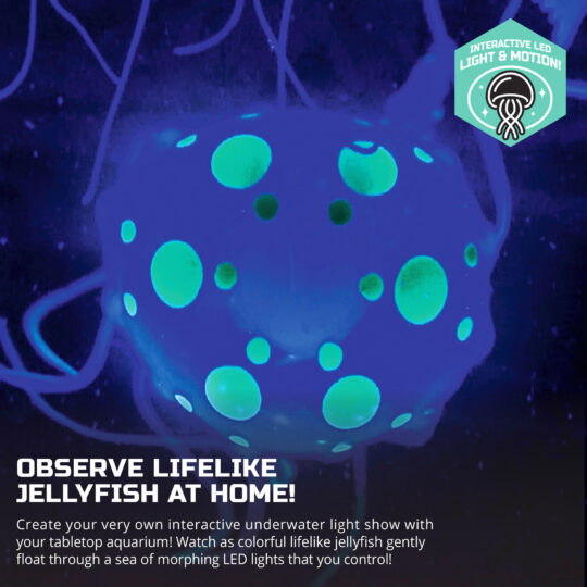 Lampada Jellyfish per bambini - Discovery Mindblown