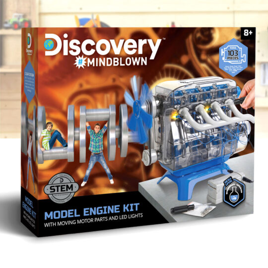 Kit Modellino di Motore Giocattolo - Discovery Mindblown