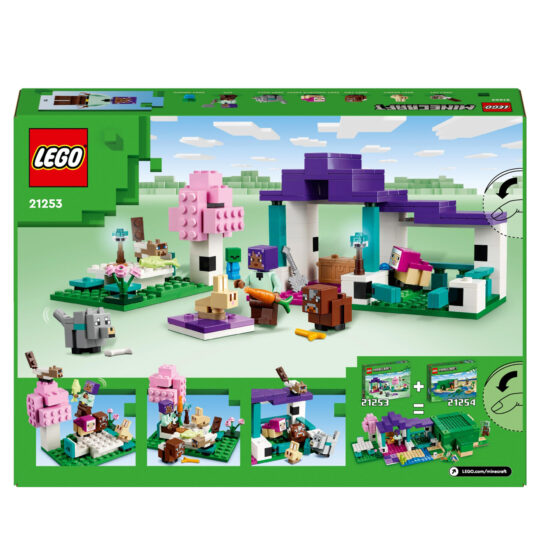 Lego Minecraft 21253 Il Santuario Degli Animali - LEGO