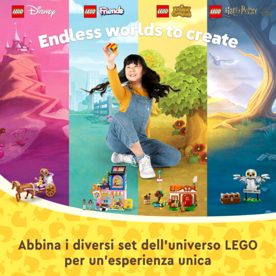 Lego Animal Crossing 77049 Benvenuta, Fuffi! - LEGO