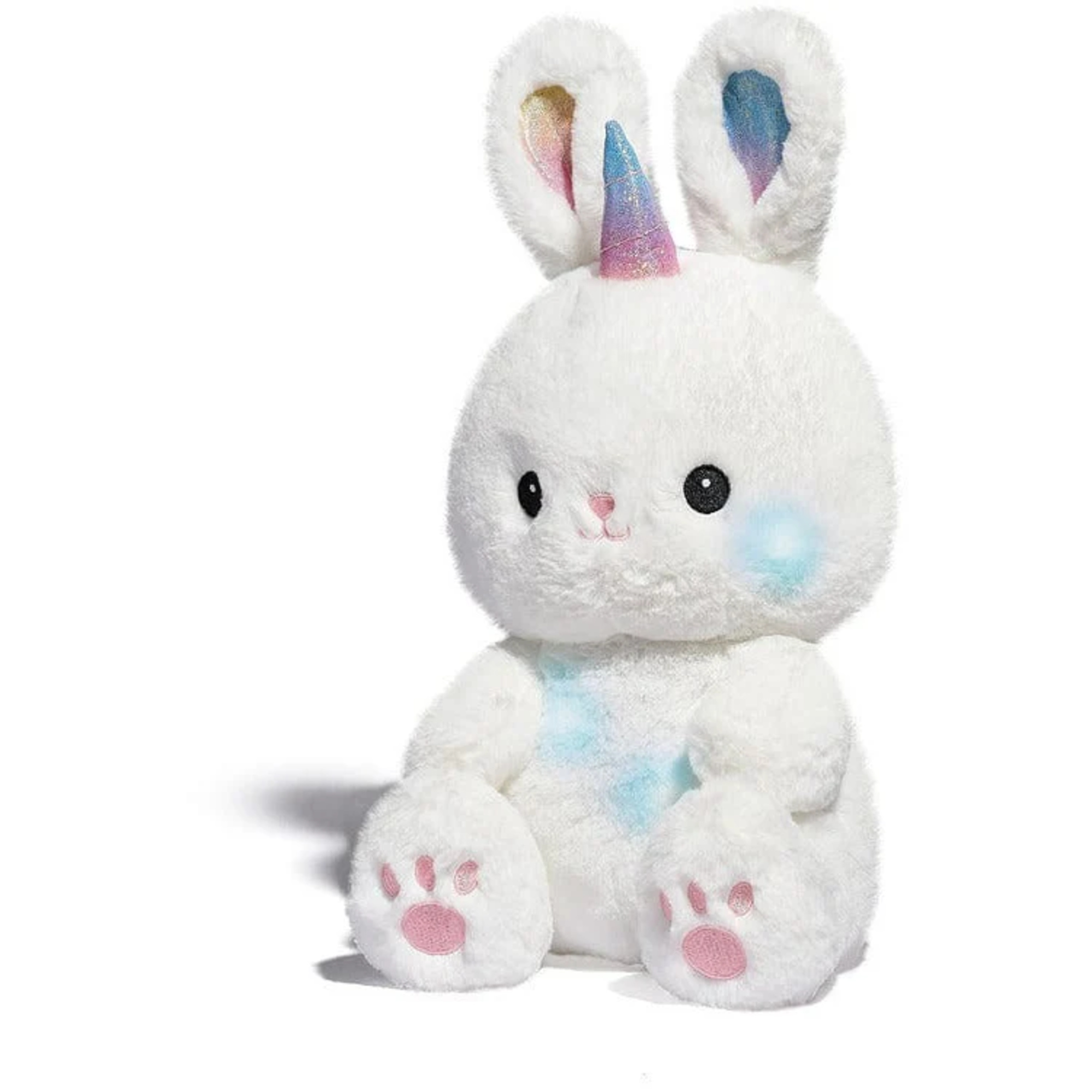 Peluche luminoso Bunnycorn Glow Brights con suoni e LED 38 cm - FAO Schwarz