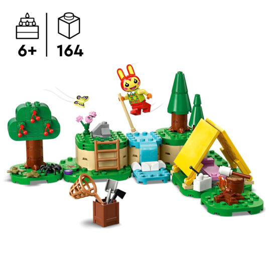 Lego Animal Crossing 77047 Bonny In Campeggio - LEGO
