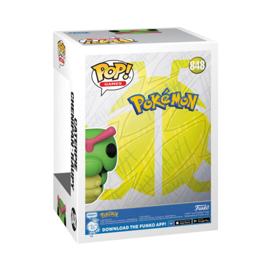 Funko POP! Pokémon Caterpie #848 - Funko, Pokémon