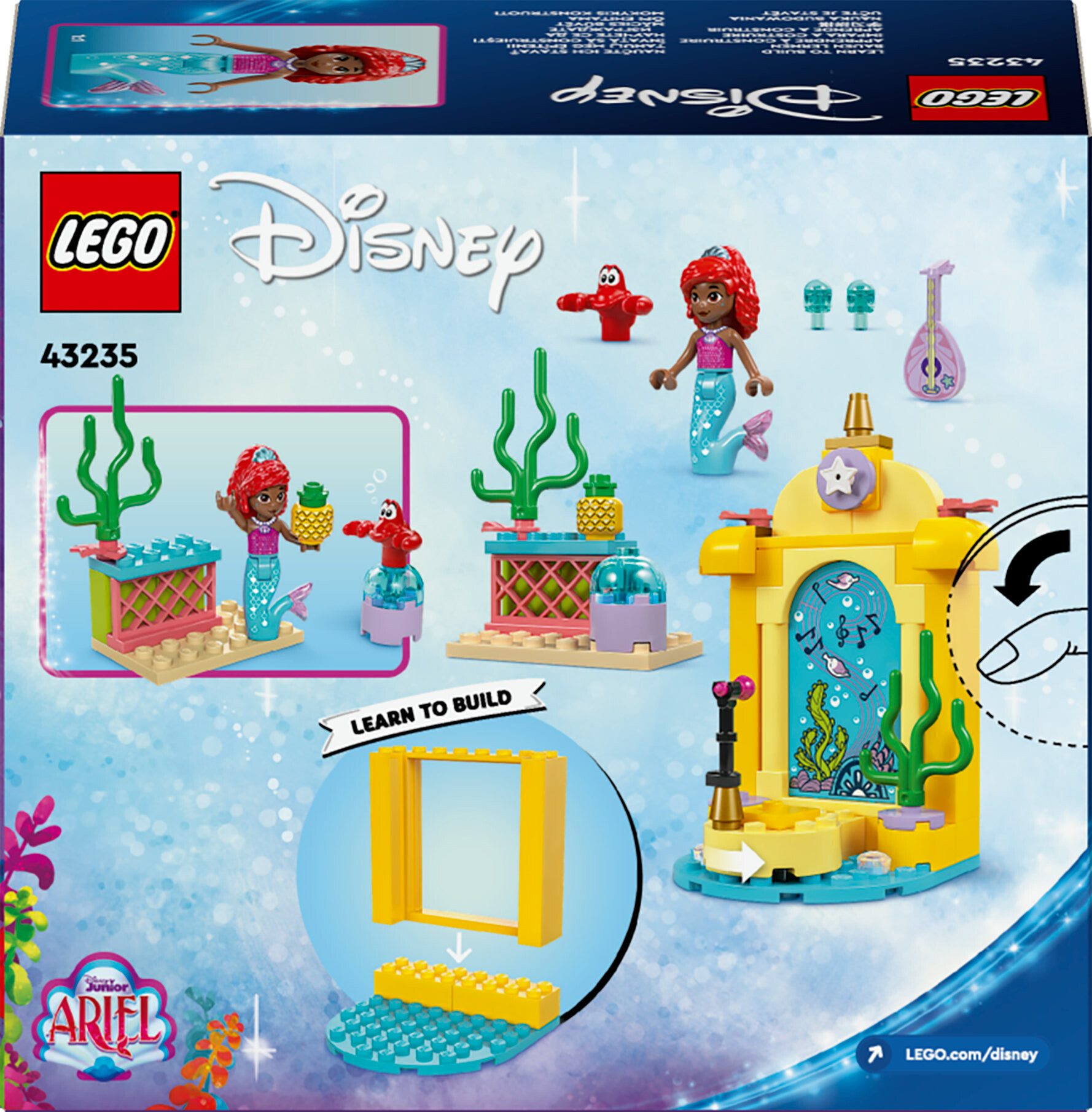 Lego Disney 43235 Il Palcoscenico Musicale Di Ariel - LEGO