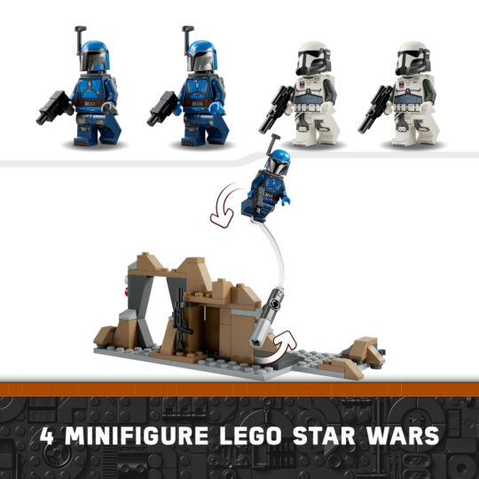 Lego Star Wars 75373 Battle Pack Agguato Su Mandalore - LEGO