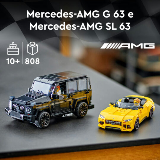 Lego Speed Champions 76924 Mercedes-Amg G 63 E Mercedes-Amg Sl 63 - LEGO