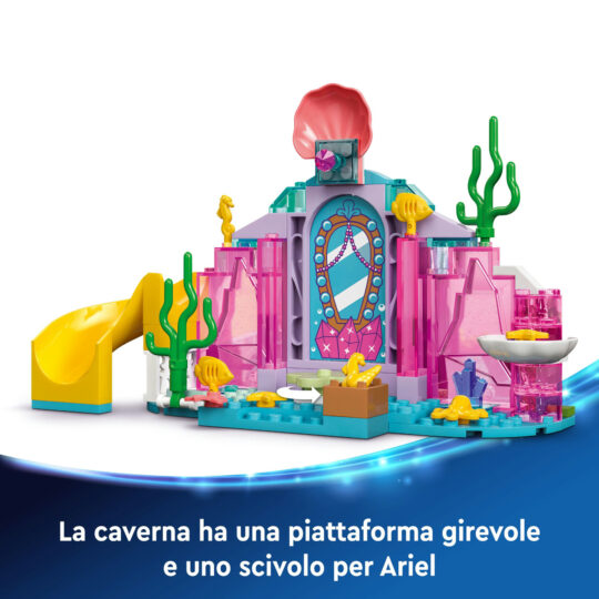 Lego Disney 43254 La Caverna Di Cristallo Di Ariel - LEGO