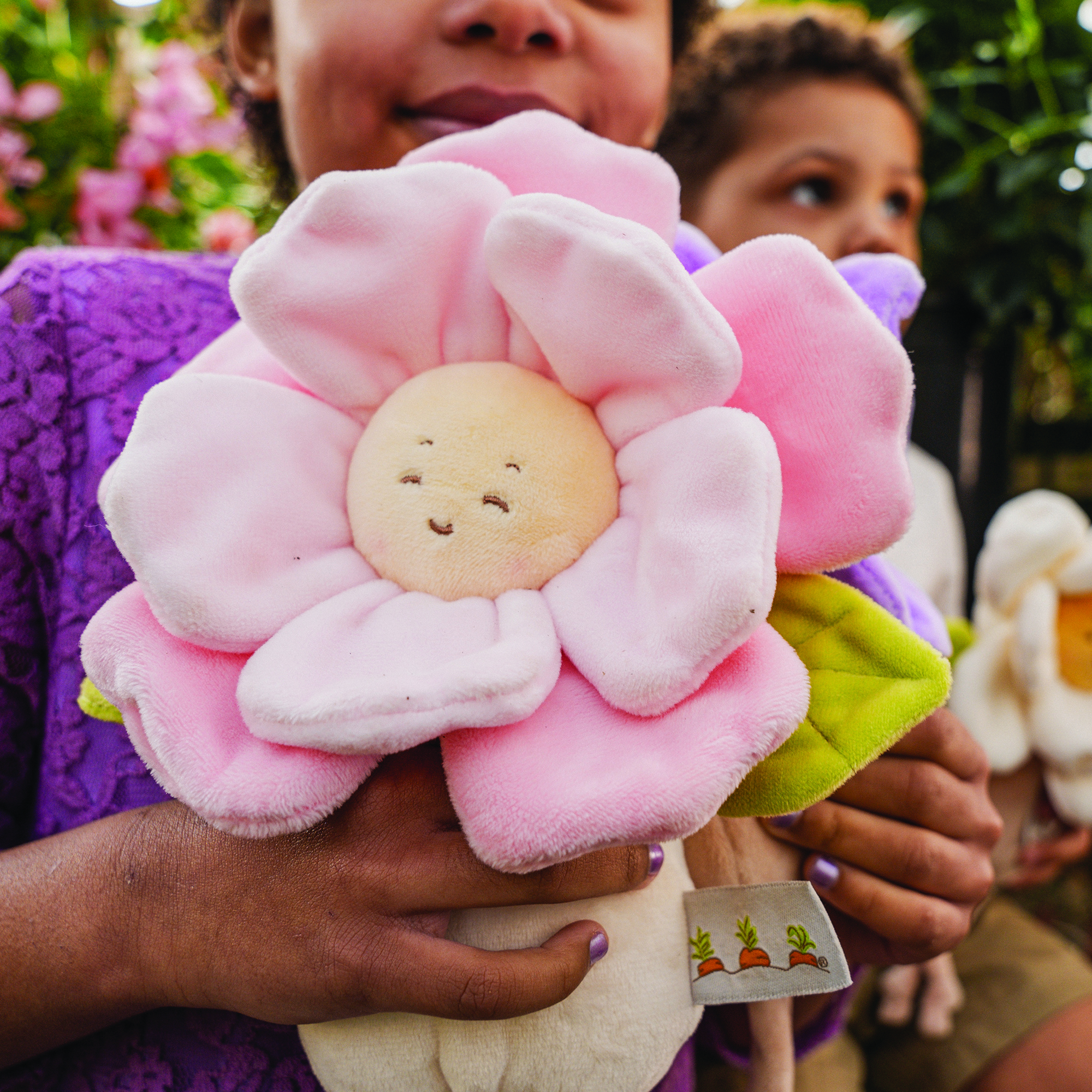 Peluche Pretty Peony Flower 20 cm - Bunnies By The Bay