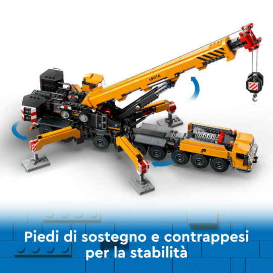 Lego City 60409 Gru Da Cantiere Mobile Gialla - LEGO