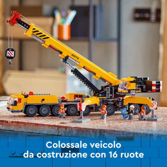 Lego City 60409 Gru Da Cantiere Mobile Gialla - LEGO